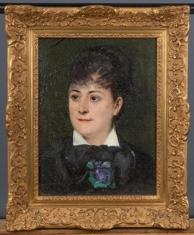 Sarah Bernhardt / Louise Abbéma (forte luminosité)